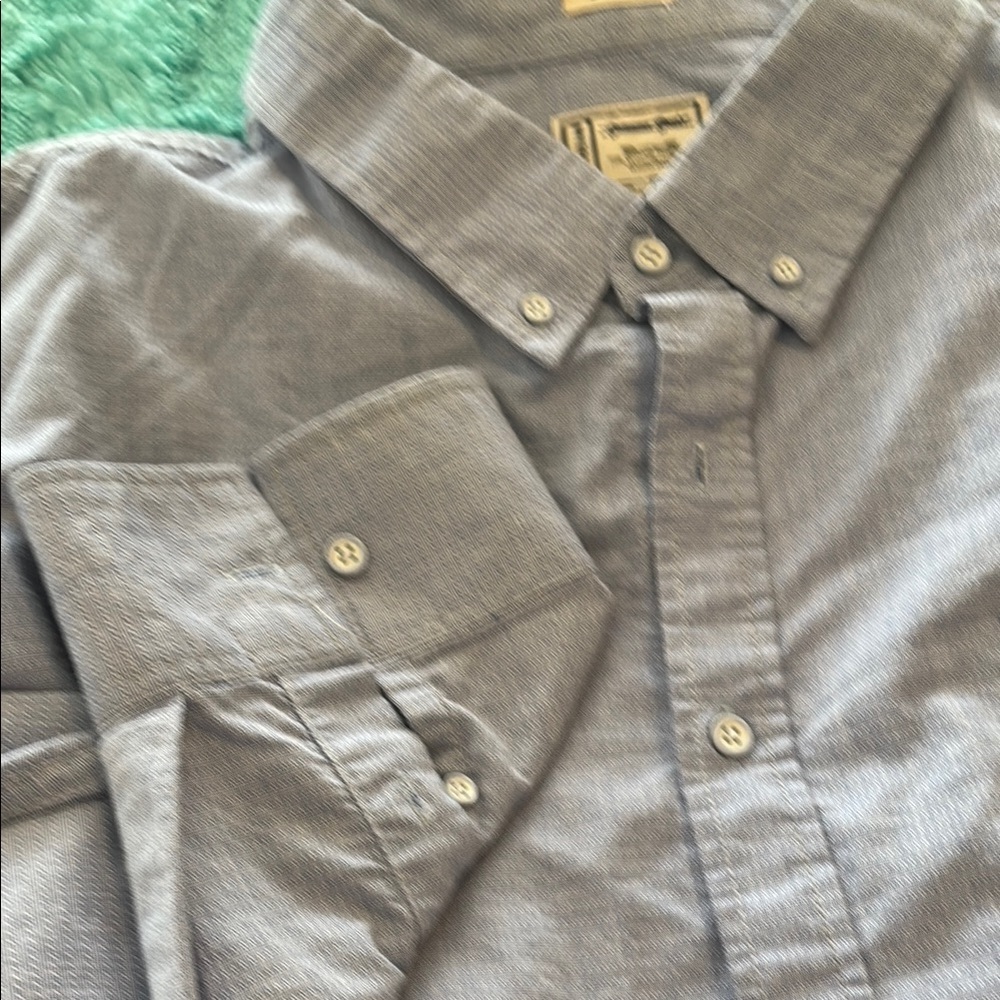 🦸‍♂️Big & Tall : Alexander Julian Blue Casual Button Down Shirt Timeless Style - Picture 4 of 4